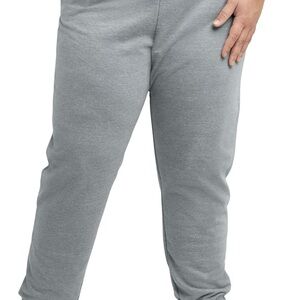 Hanes Women’s Originals French Terry Fleece Jogger Sweatpants Gray Size 4X